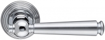 Дверная ручка Extreza ANNET 329 на розетке R05 полированный хром F04