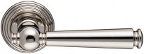 Дверная ручка Extreza ANNET 329 на розетке R05 полированный никель F21