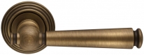 Дверная ручка Extreza ANNET 329 на розетке R05 матовая бронза F03