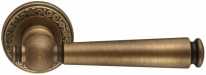 Дверная ручка Extreza ANNET 329 на розетке R06 матовая бронза F03
