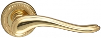 Дверная ручка Extreza ARIANA 333 на розетке R03 полированная латунь F01