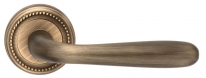 Дверная ручка Extreza ALDO (Алдо) 331 на розетке R03 матовая бронза F03