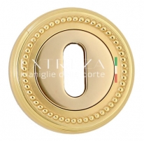 Накладка дверная под ключ буратино Extreza KEY R03 полированное золото F01