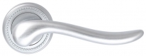 Дверная ручка Extreza TOLEDO (Толедо) 323 на розетке R03 матовый хром F05