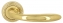 Дверная ручка Extreza COMO (Комо) 322 на розетке R06 полированная латунь F01