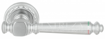 Дверная ручка Extreza VERONIKA (Вероника) 325 на розетке R02 матовый хром F05