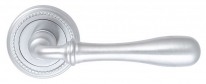 Дверная ручка Extreza CARRERA (Каррера) 321 на розетке R03 матовый хром F05