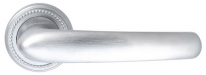 Дверная ручка Extreza MONACO (Монако) 330 на розетке R03 матовый хром F05