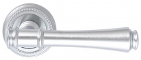 Дверная ручка Extreza PIERO (Пиеро) 326 на розетке R03 матовый хром F05