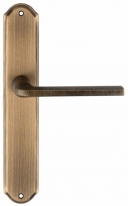 Дверная ручка Extreza TERNI (Терни) 320 на планке PL01 матовая бронза F03