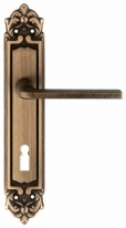 Дверная ручка Extreza TERNI (Терни) 320 на планке PL02 KEY матовая бронза F03