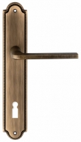 Дверная ручка Extreza TERNI (Терни) 320 на планке PL03 KEY матовая бронза F03