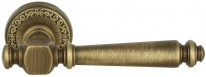 Дверная ручка Extreza VERONIKA (Вероника) 325 на розетке R06 матовая бронза F03