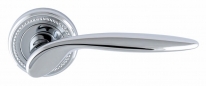 Дверная ручка Extreza CALIPSO (Калипсо) 311 на розетке R03 полированный хром F04