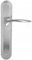 Дверная ручка Extreza CALIPSO (Калипсо) 311 на планке PL05 матовый хром F05