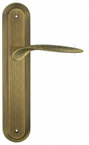 Дверная ручка Extreza CALIPSO (Калипсо) 311 на планке PL05 матовая бронза F03
