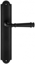Дверная ручка Extreza BONO (Боно) 328 на планке PL03 черный матовый F22