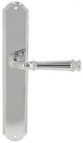 Дверная ручка Extreza BONO (Боно) 328 на планке PL01 полированный хром F04