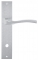 Дверная ручка Extreza Hi-tech PERLA (Перла) 114 на планке PL11 матовый хром F05 сантехническая завертка WC