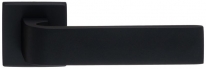 Дверная ручка Extreza Hi-tech SLIM SOUND (Саунд) 106 на квадратной розетке R11 черный F22
