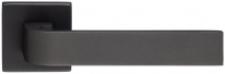 Дверная ручка Extreza Hi-tech SLIM SOUND (Саунд) 106 на квадратной розетке R11 антрацит F27
