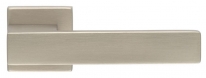 Дверная ручка Extreza Hi-tech Slim SPARK (Спарк) 115 на квадратной розетке R11 матовый никель F20