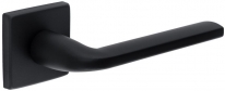 Дверная ручка Extreza Hi-Tech Slim TERNI (Терни) 320 на квадратной розетке R11 черный F22