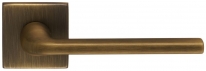 Дверная ручка Extreza Hi-Tech Slim TERNI (Терни) 320 на квадратной розетке R11 матовая бронза F03