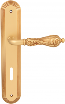 Дверная ручка на планке Melodia Libra 229 Cab Demetra Золото французское