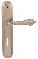 Дверная ручка на планке Melodia Libra 229 Cab Demetra Серебро