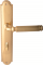 Дверная ручка на планке Melodia Rania 290/458 Wc Латунь полированная