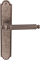 Дверная ручка на планке Melodia Regina 353/458 Pass Серебро античное