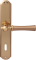 Дверная ручка на планке Melodia Carlo 283/131Cab Латунь матовая