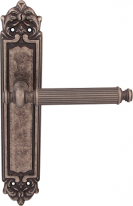 Дверная ручка на планке Melodia Regina 353/229 Pass Серебро античное