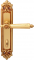 Дверная ручка на планке Melodia Nike 246/229 WC Золото французское