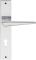 Дверная ручка на планке Forme Naxos 215/P06 Хром матовый