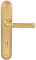 Дверная ручка на планке Melodia Rania 290 WC/P 235 Латунь полированная