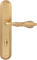 Дверная ручка на планке Melodia Libra 229 WC/P 235 Латунь полированная