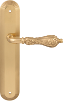 Дверная ручка на планке Melodia Libra 229 Pass/P 235 Латунь полированная