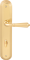 Дверная ручка на планке Melodia Antik 130 WC/P 235 Латунь полированная