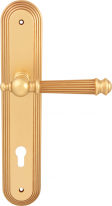 Дверная ручка на планке Melodia Veronica 102 Cyl/P 235 Золото французское