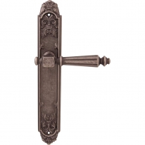 Дверная ручка на планке Melodia Grazia Модель300 Серебро античное