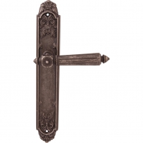 Дверная ручка на планке Melodia Nike Модель246 Серебро античное