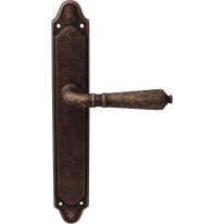 Дверная ручка на планке Melodia Antik 130/158Pass Бронза античная