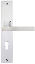 Дверная ручка на планке Forme Mariana 289/P06/Cyl Хром полированный