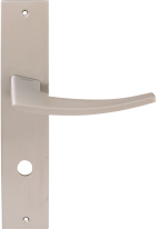 Дверная ручка на планке Forme Antares 218/AstiWc Хром матовый