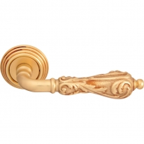Дверная ручка на розетке Melodia Libra 229P Золото французское