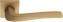 Дверная ручка на розетке Forme Minerva 278 Латунь матовая