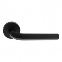 Дверная ручка на розетке Forme Soho 340 Черный