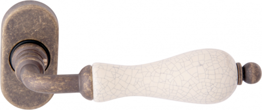 Дверная ручка на розетке Melodia Ceramic 179F Бронза античная